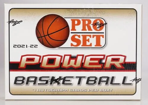 2021/22 Pro Set Power Basketball Hobby Box