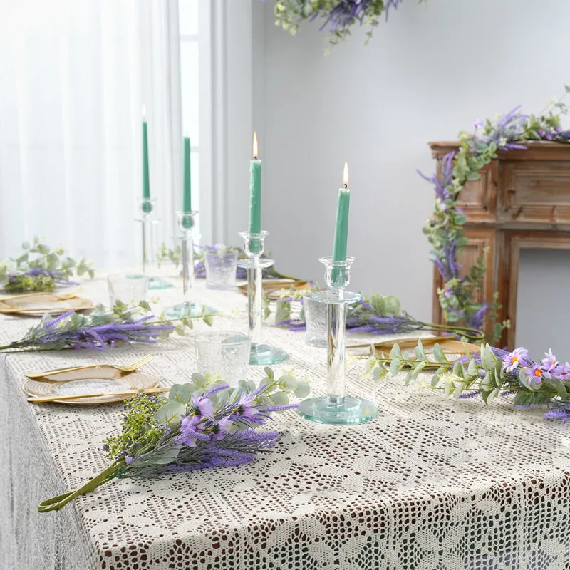 A209505 2.62ft Purple Lavender Greenery Branch Home Decor Table Decoration Props