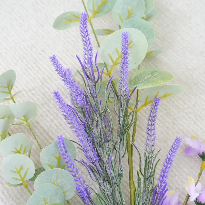 A209505 2.62ft Purple Lavender Greenery Branch Home Decor Table Decoration Props