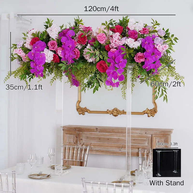 A8193 Luxury Hot Pink  Table Flower Arrangement