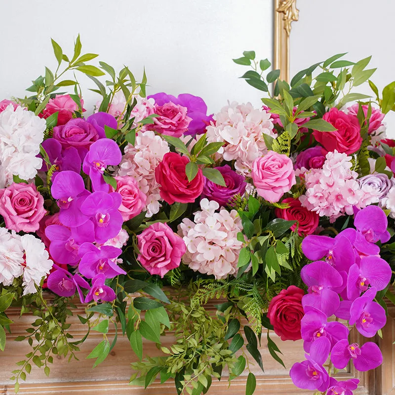 A8193 Luxury Hot Pink  Table Flower Arrangement