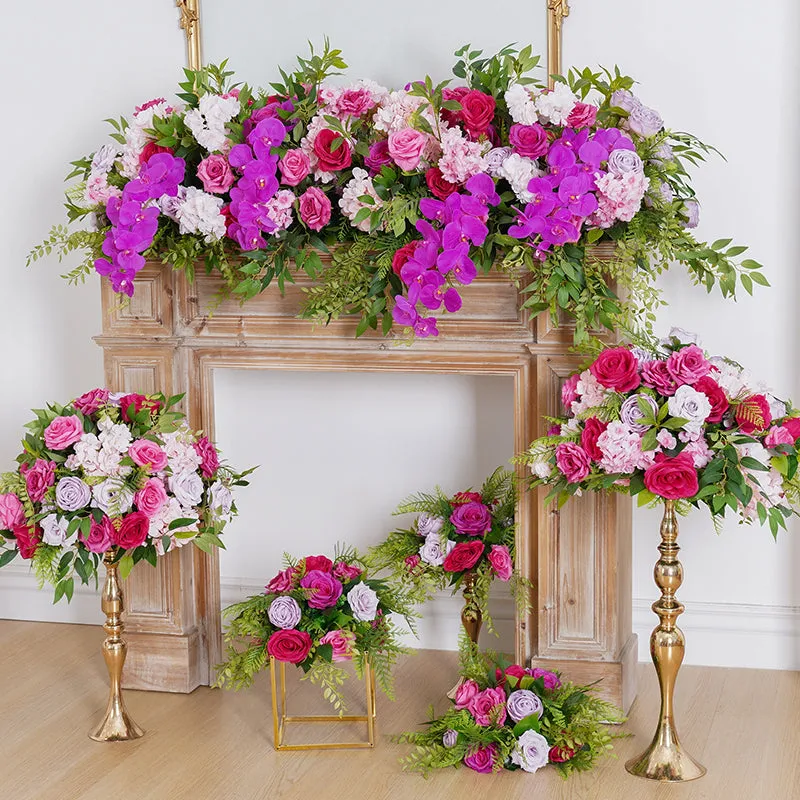 A8193 Luxury Hot Pink  Table Flower Arrangement