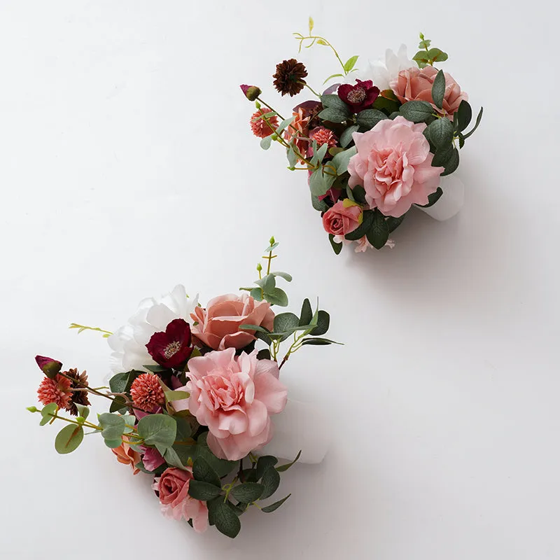 A864619 Bean Paste Series With Greenery Vase Flower Wedding Banquet Decor