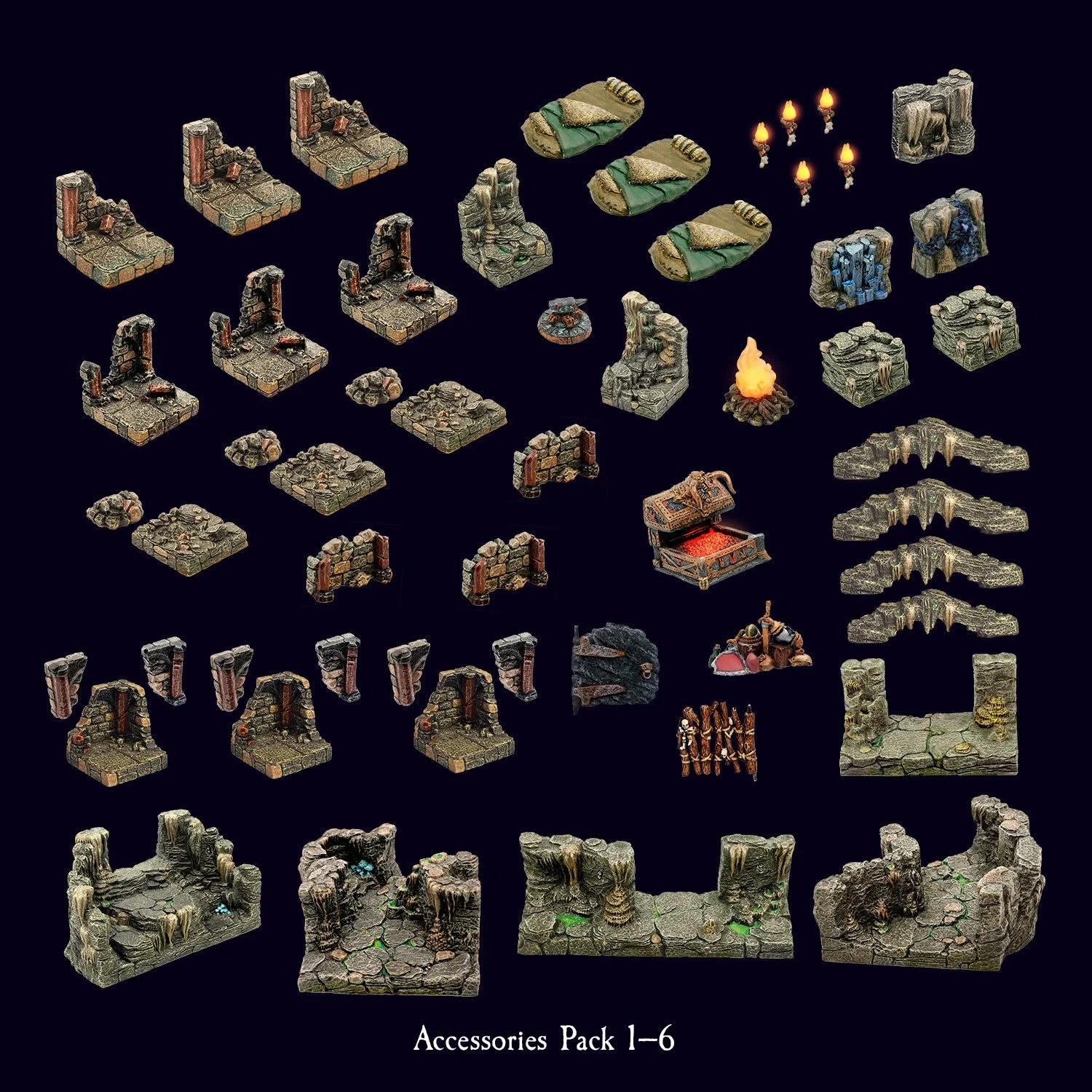 Adventure Essentials 01-06 (Painted)