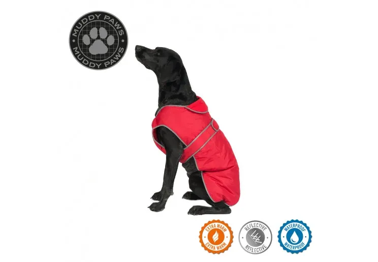 Ancol Stormguard Dog Coat Red