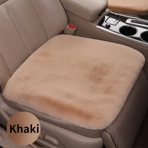 Car Seat Cushion Plush Rabbit Fur Winter