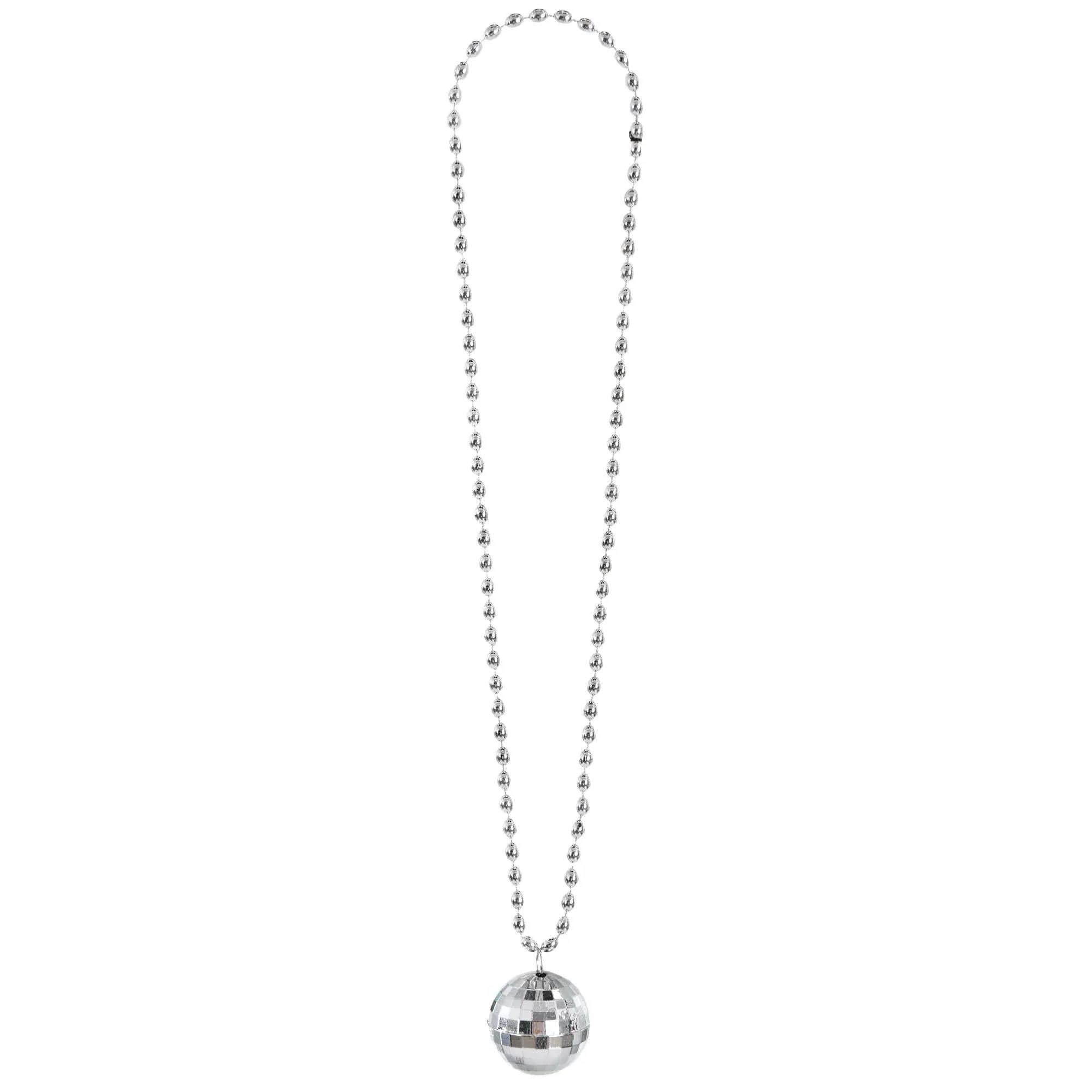 Disco Ball Necklace, 6 Count