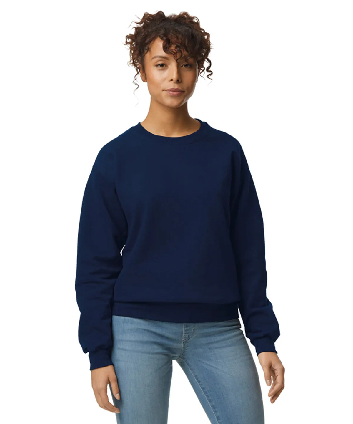 DryBlend® adult crew neck sweatshirt | Sport Grey