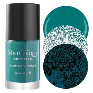Essentials Bright Collection: Summer Cruise (B190) Aquatic Blue Stamping Polish