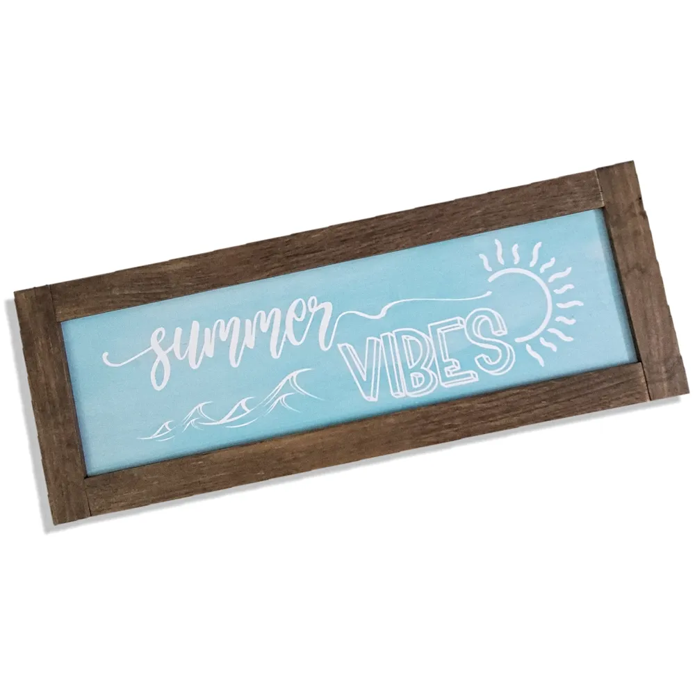 Farmhouse Sign | Summer Vibes
