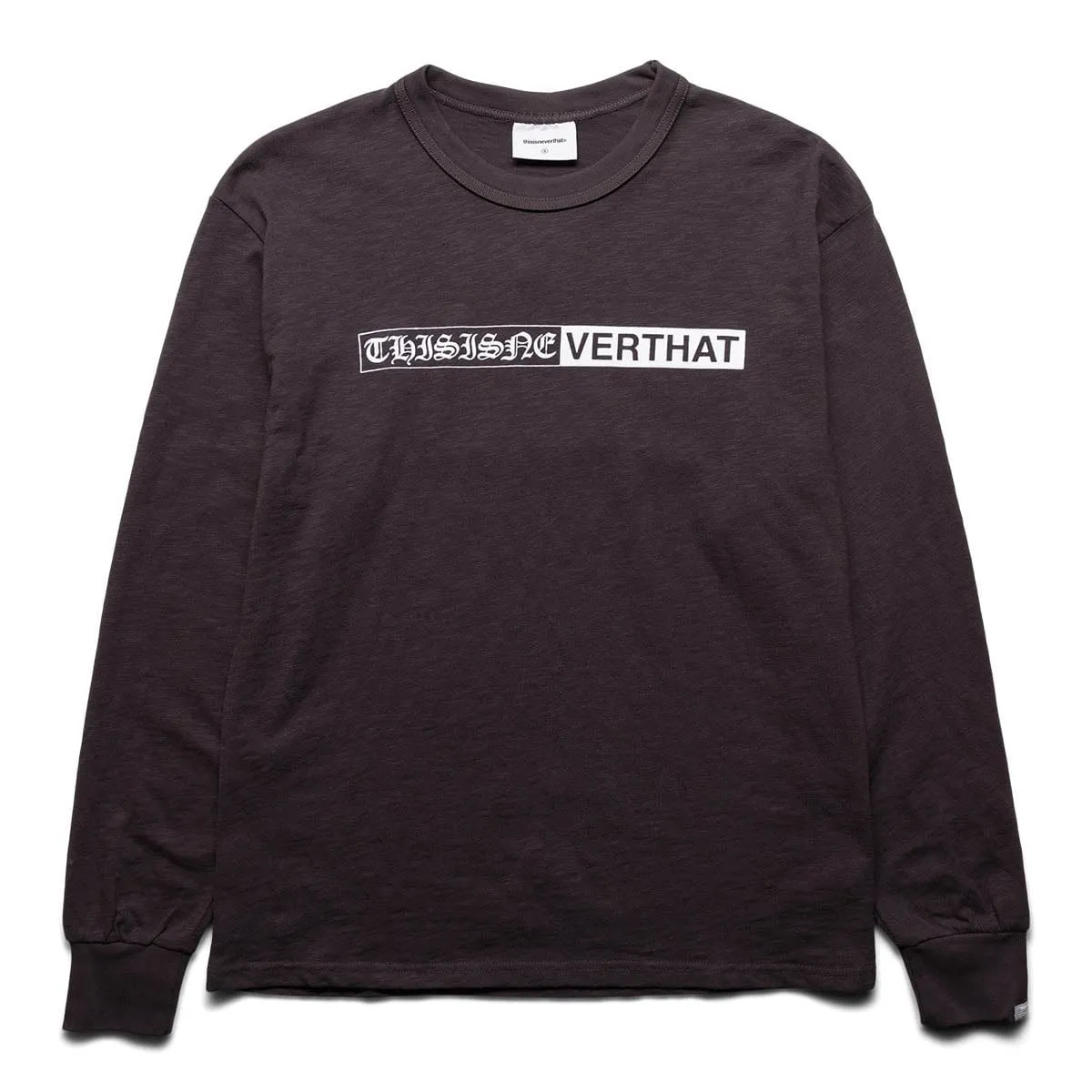 HALF OLD ENGLISH L/S TEE