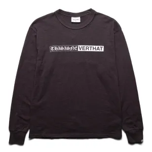 HALF OLD ENGLISH L/S TEE
