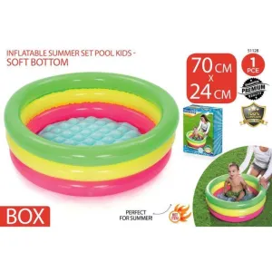 Inflatable Summer Set Pool with Soft Bottom - 70cm x 24cm