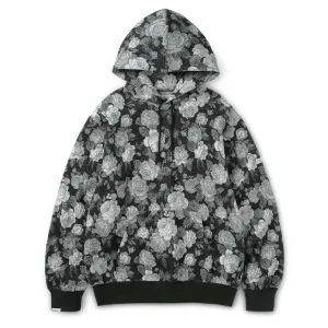 JACQUARD FLOWER HOODIE