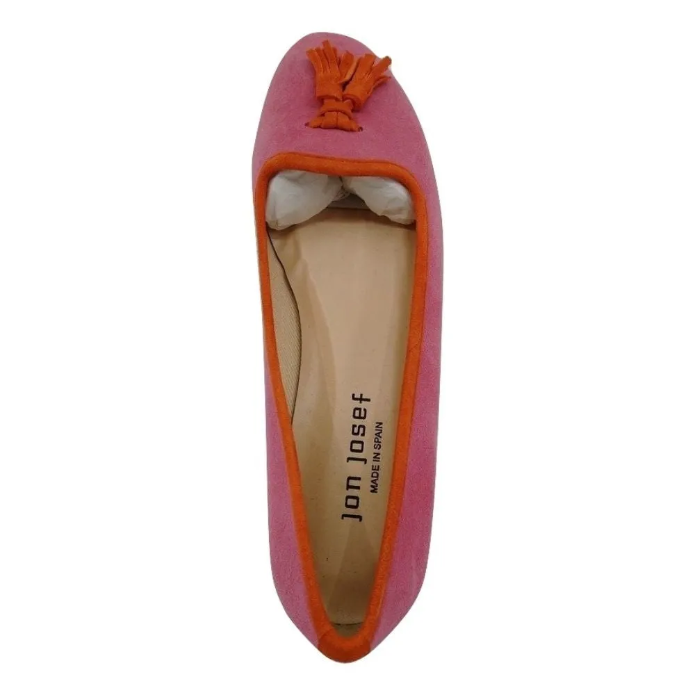 Monelle Carmine Suede Jon Josef Flats