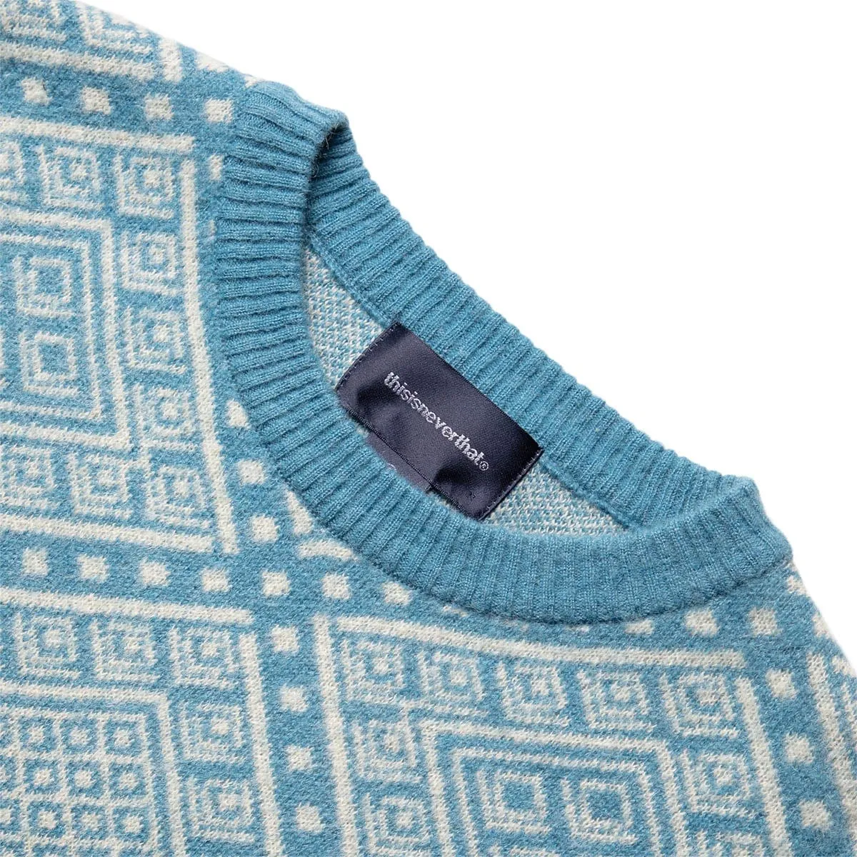 MOROCCAN JACQUARD SWEATER