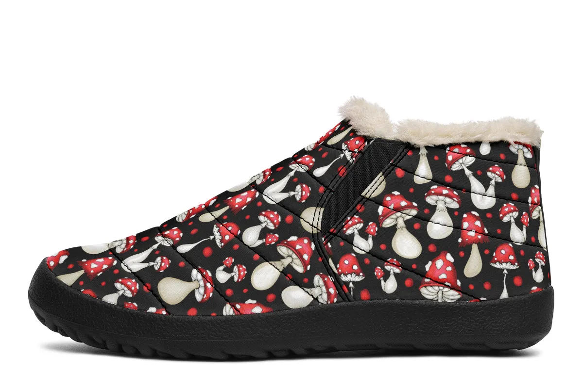 Mushrooms Winter Shoes
