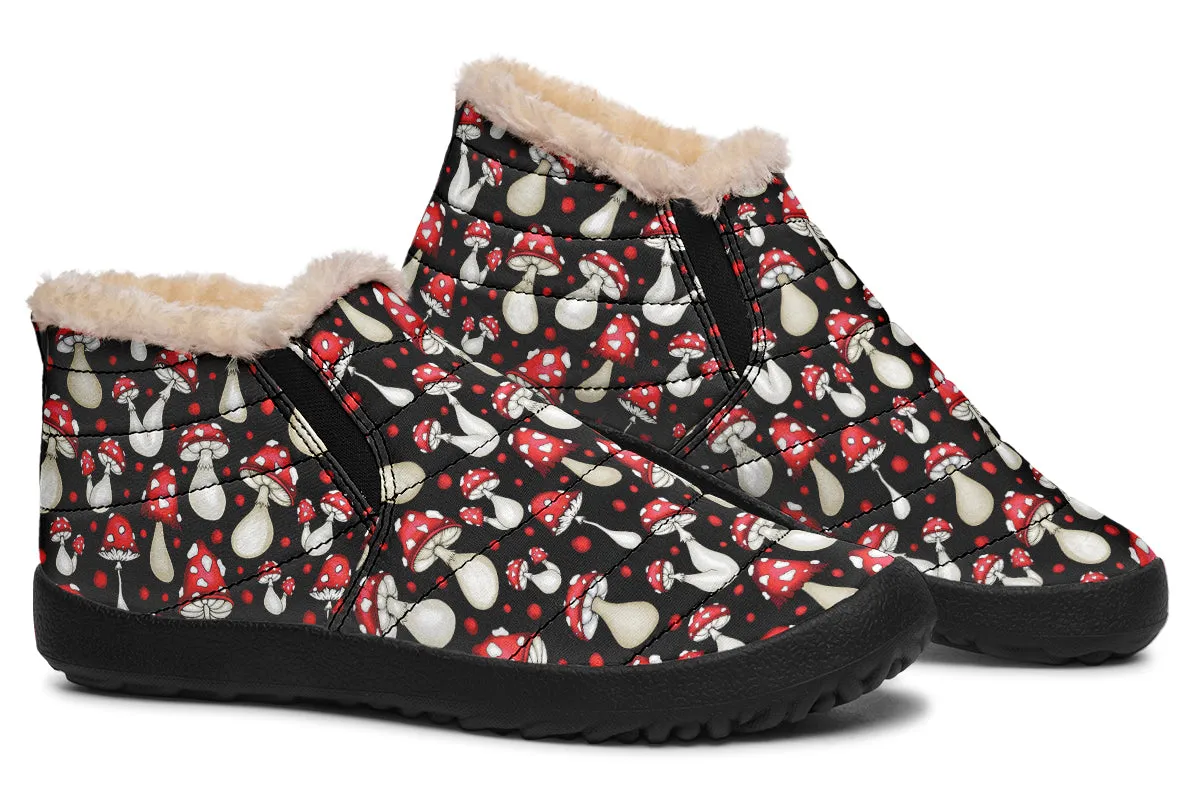 Mushrooms Winter Shoes