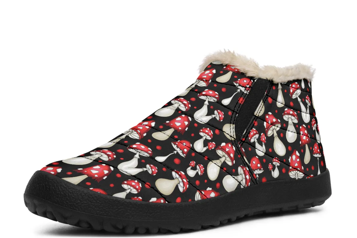 Mushrooms Winter Shoes