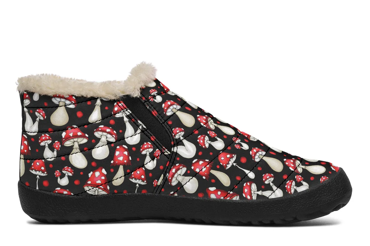 Mushrooms Winter Shoes