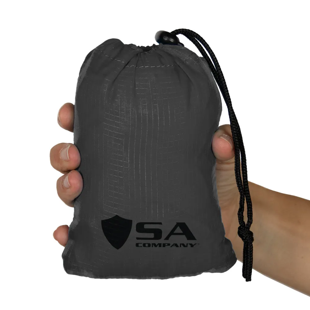 Packable Backpack | Blackout American Flag | Grey PreOrder