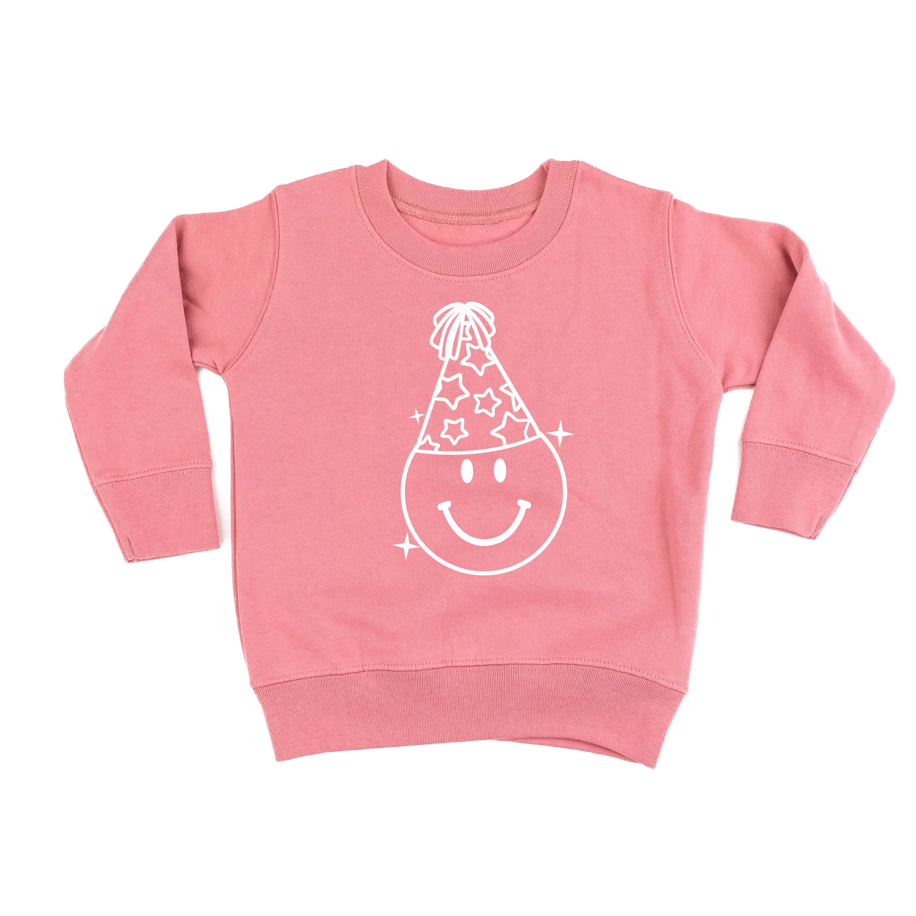 READY TO PARTY SMILEY - Child Sweater