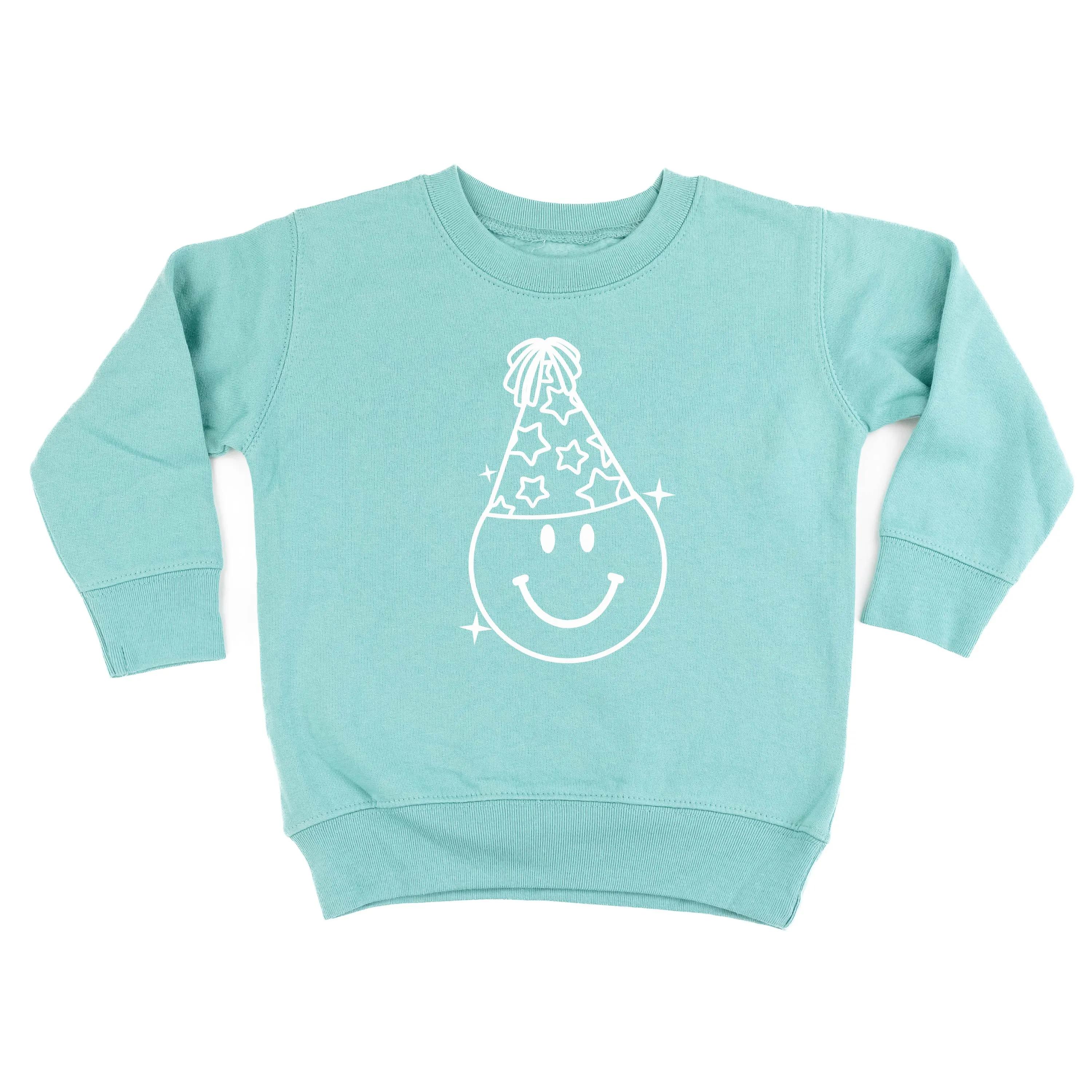 READY TO PARTY SMILEY - Child Sweater
