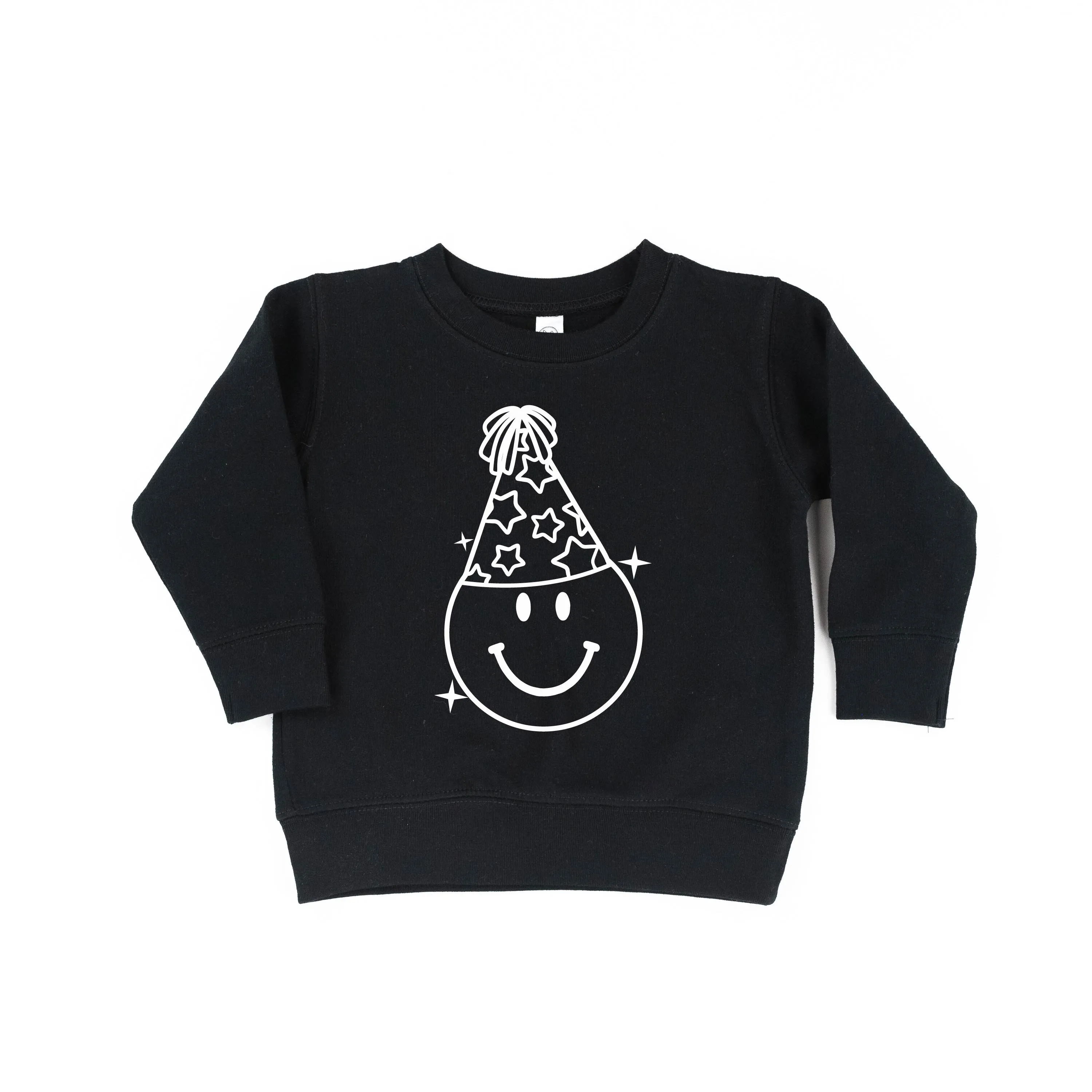READY TO PARTY SMILEY - Child Sweater