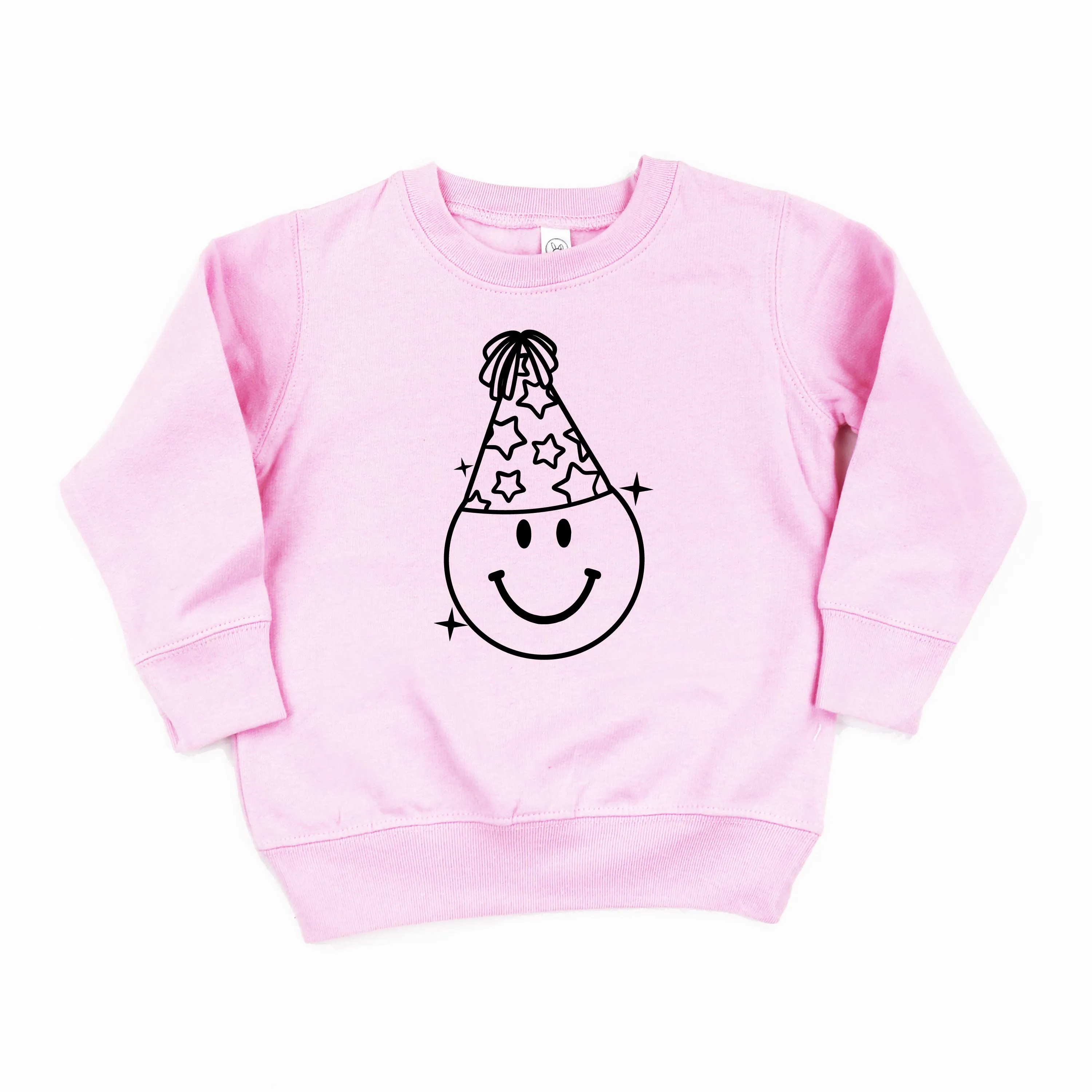 READY TO PARTY SMILEY - Child Sweater