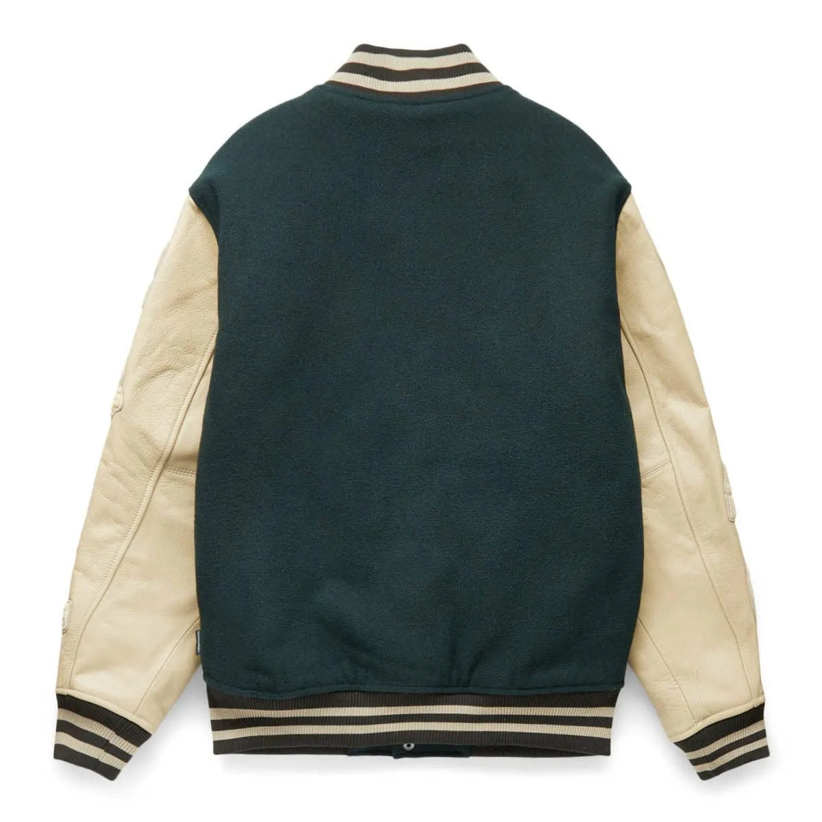 RECORDS VARSITY JACKET GREEN S