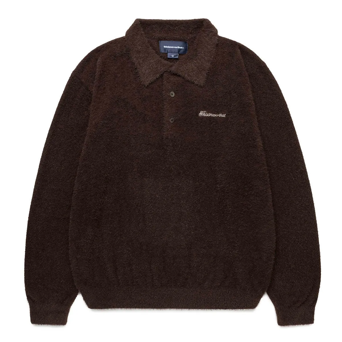 SHAGGY KNIT POLO