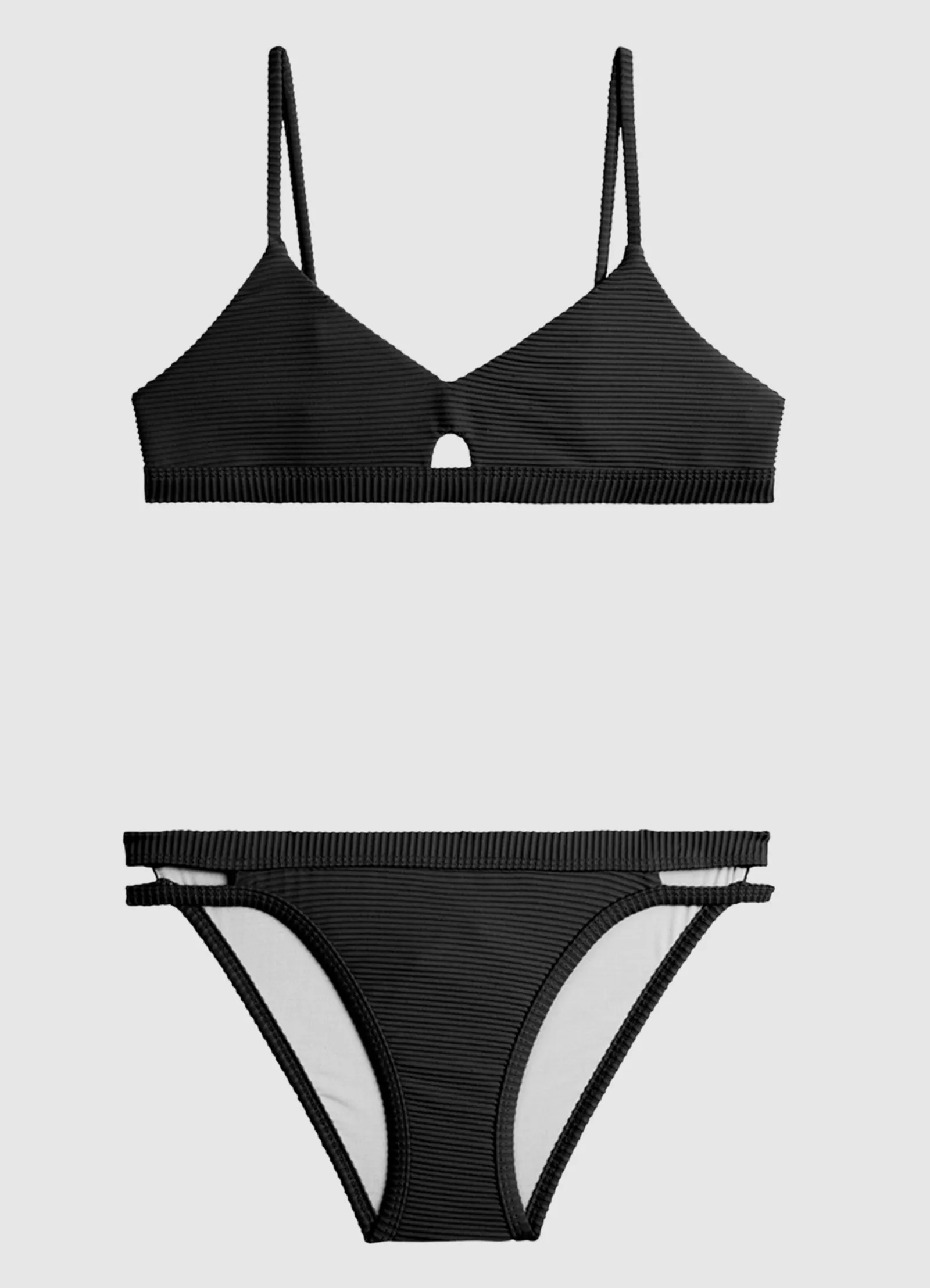 Summer Essentials Bralette Tankini - Black