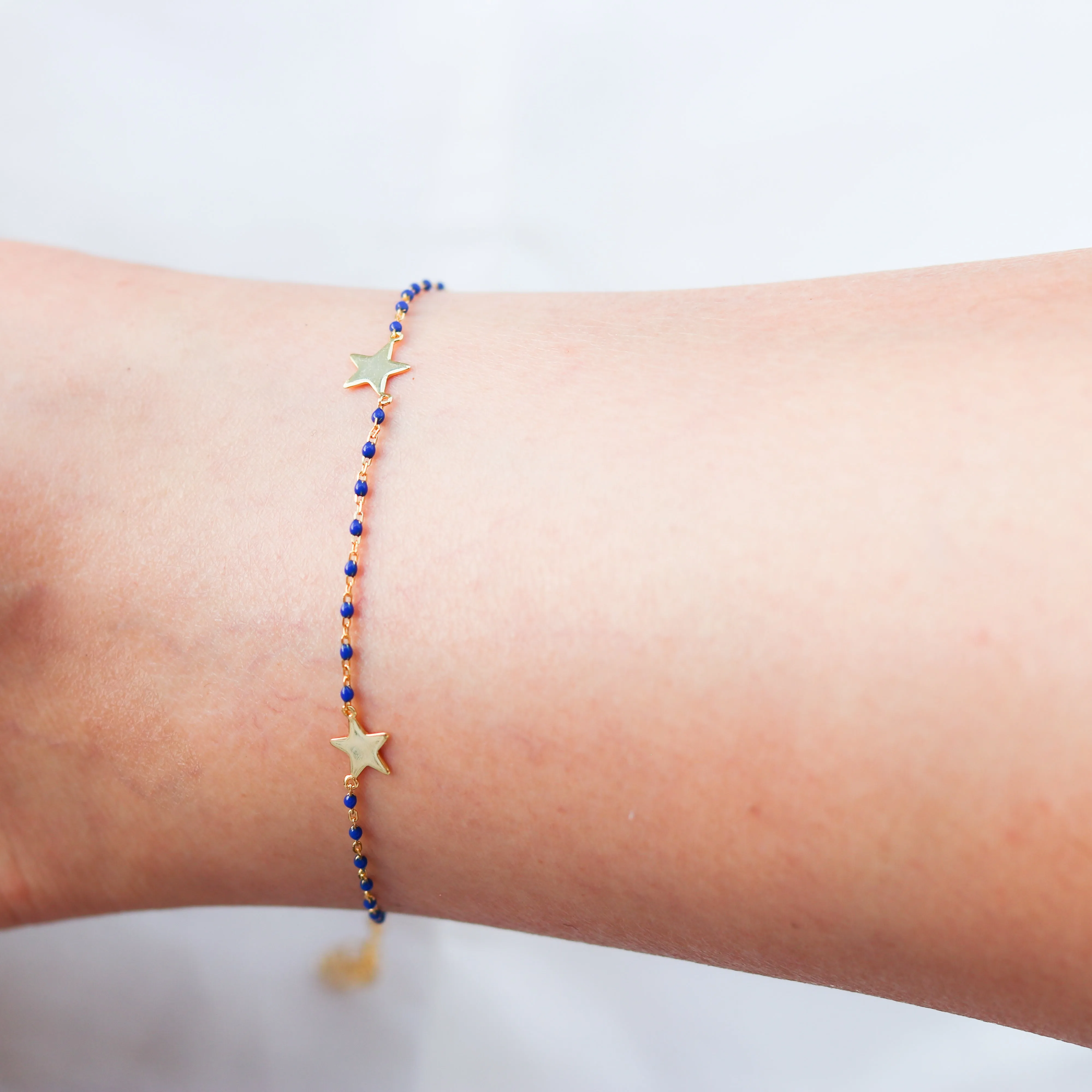 Super Star Blue Chain Anklet