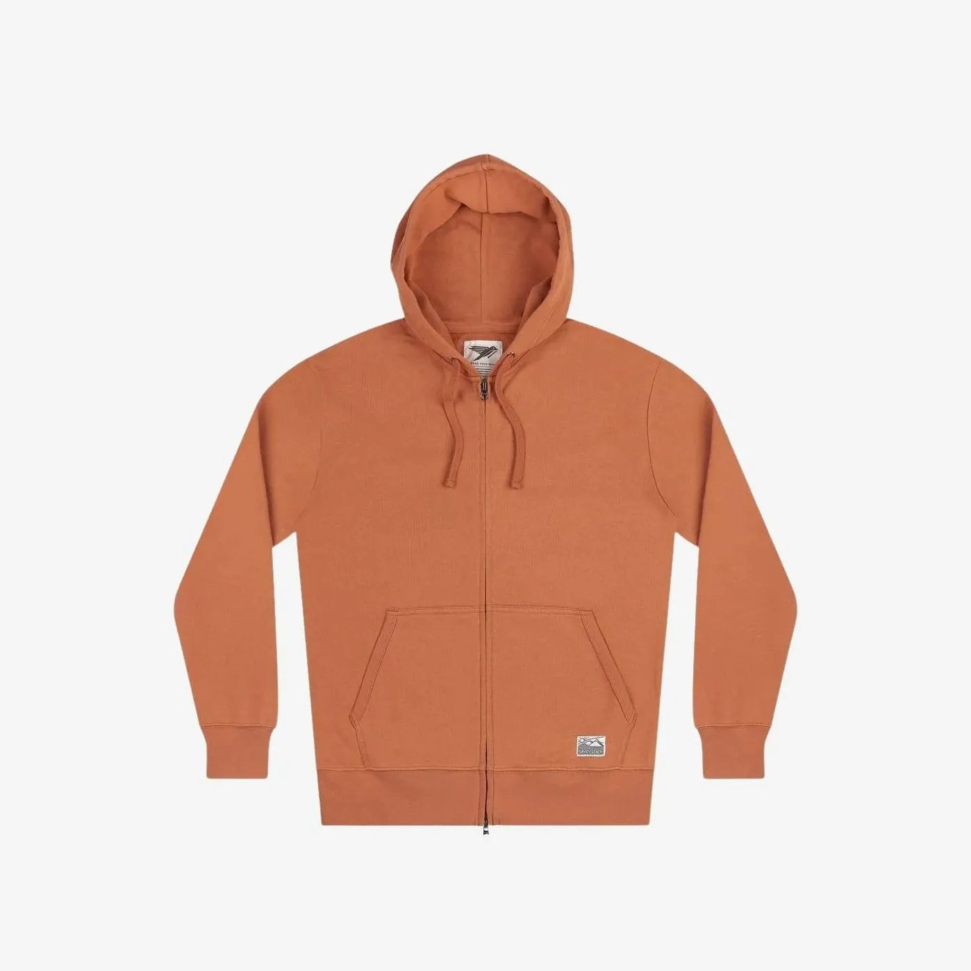 Tobias Midweight Zip Hoodie Made From Organic Cotton