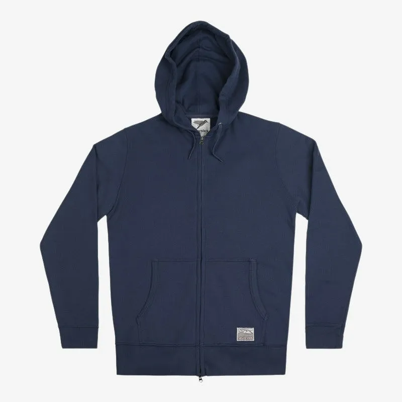 Tobias Midweight Zip Hoodie Made From Organic Cotton