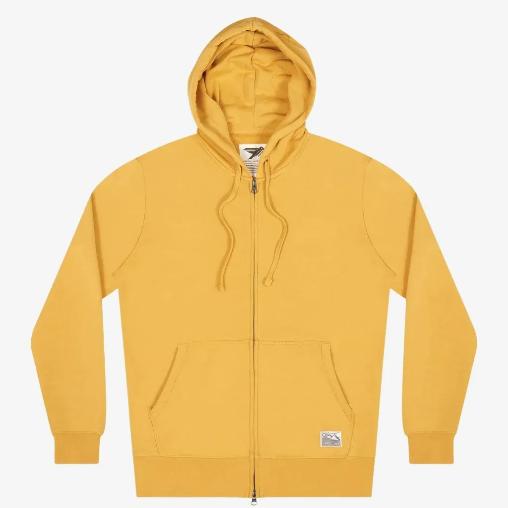 Tobias Midweight Zip Hoodie Made From Organic Cotton