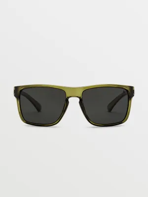Trick Sunglasses - Green/Gray Polar