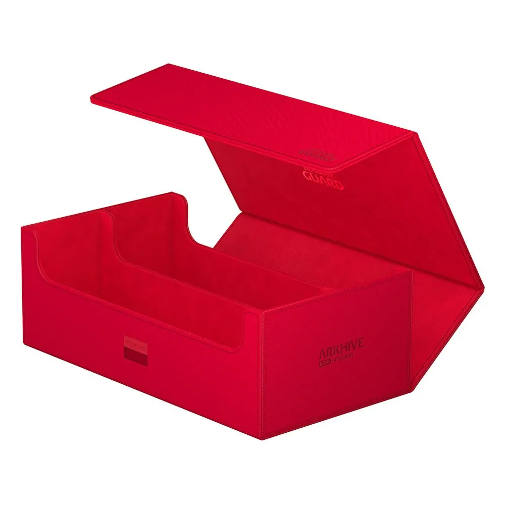 Ultimate Guard Arkhive 800  XenoSkin Monocolor Red