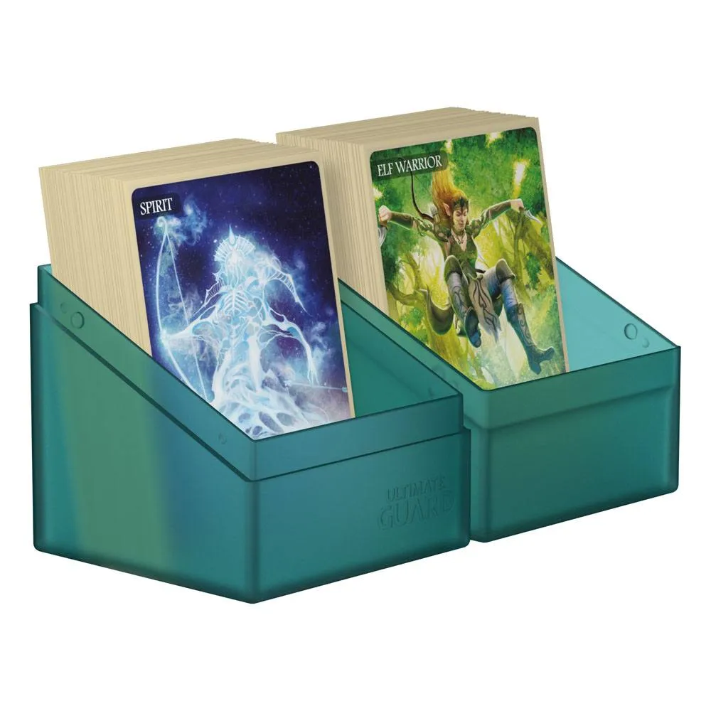 Ultimate Guard Boulder Deck Case 100  Standard Size Malachite