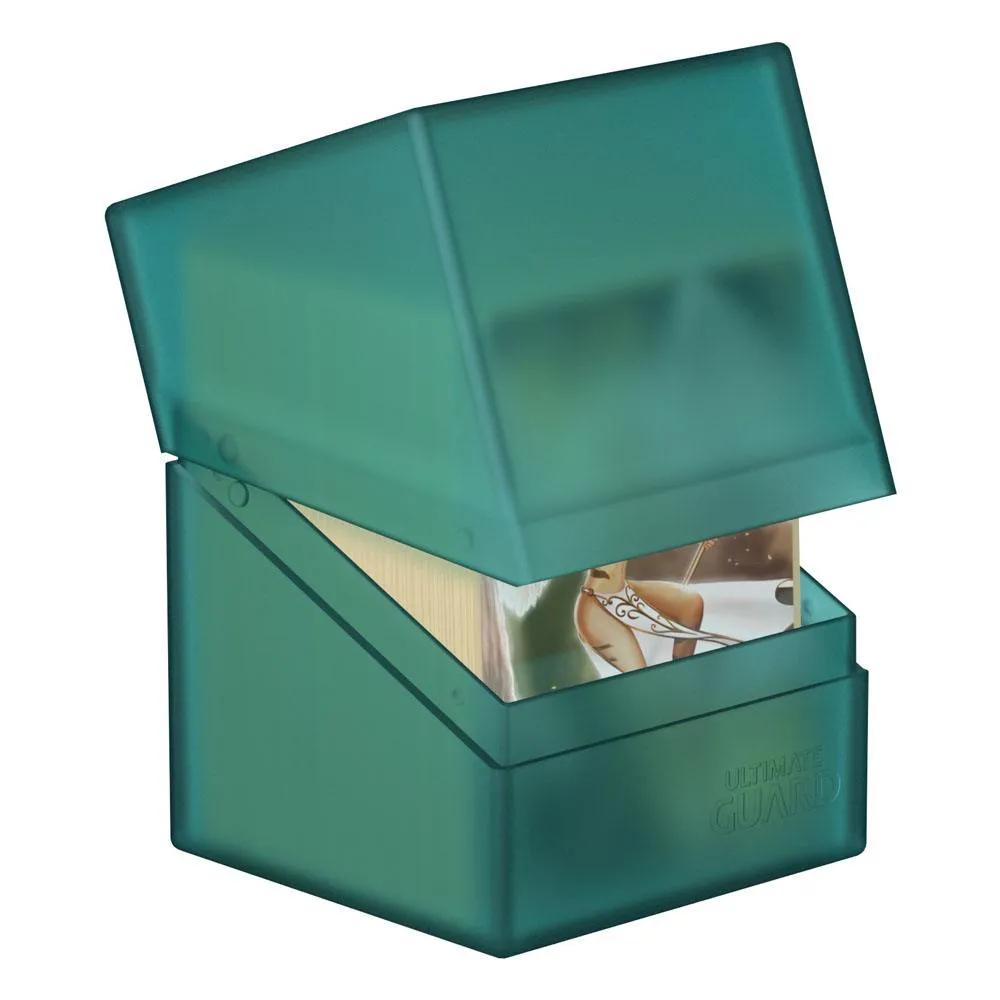 Ultimate Guard Boulder Deck Case 100  Standard Size Malachite