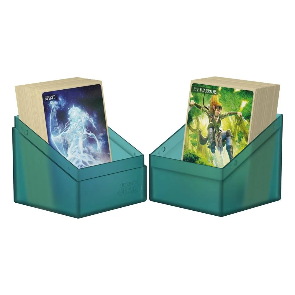 Ultimate Guard Boulder Deck Case 100  Standard Size Malachite