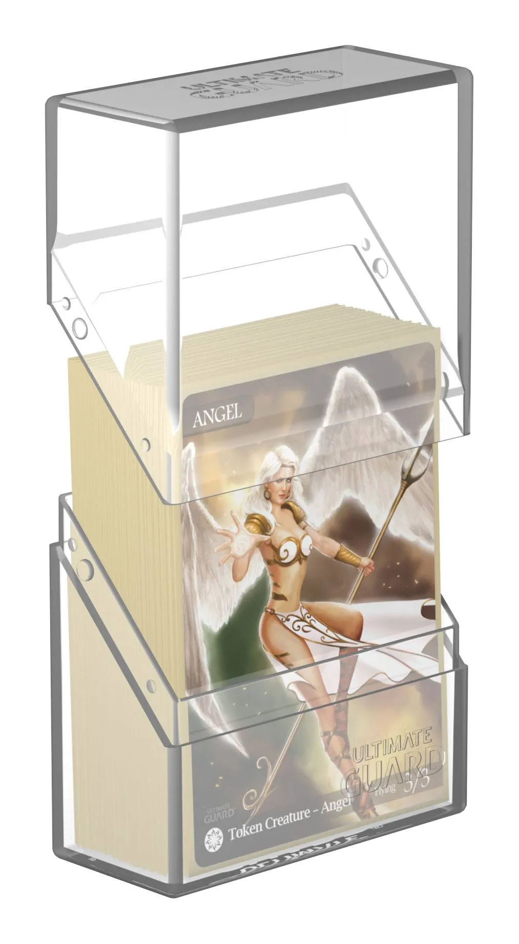 Ultimate Guard Boulder Deck Case 40  Standard Size Clear
