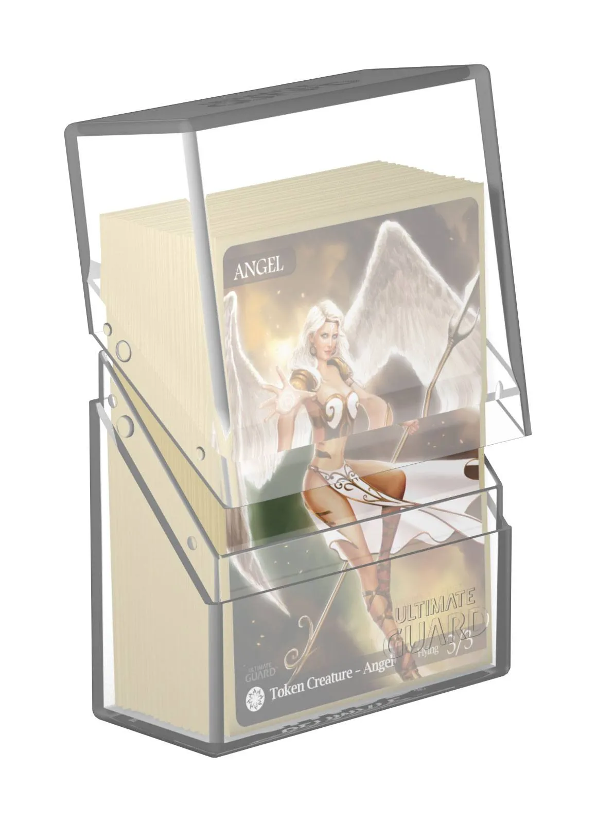 Ultimate Guard Boulder Deck Case 40  Standard Size Clear