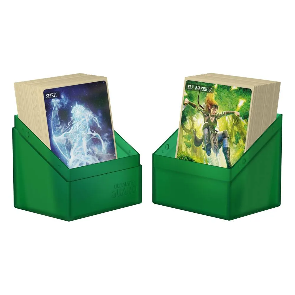 Ultimate Guard Boulder Deck Case 80  Standard Size Emerald