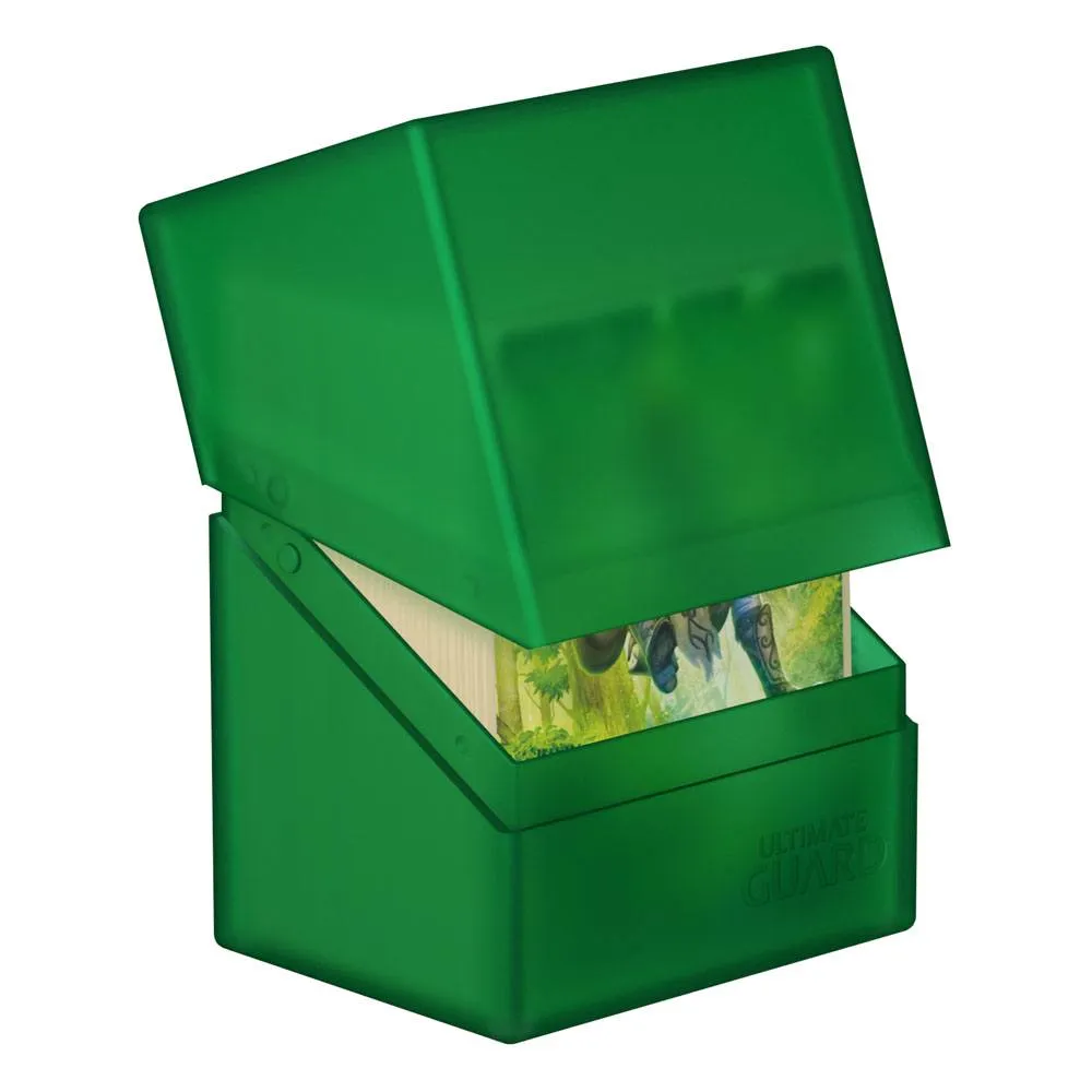 Ultimate Guard Boulder Deck Case 80  Standard Size Emerald