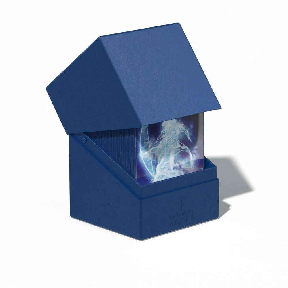Ultimate Guard Return To Earth Boulder Deck Case 100  Standard Size Blue