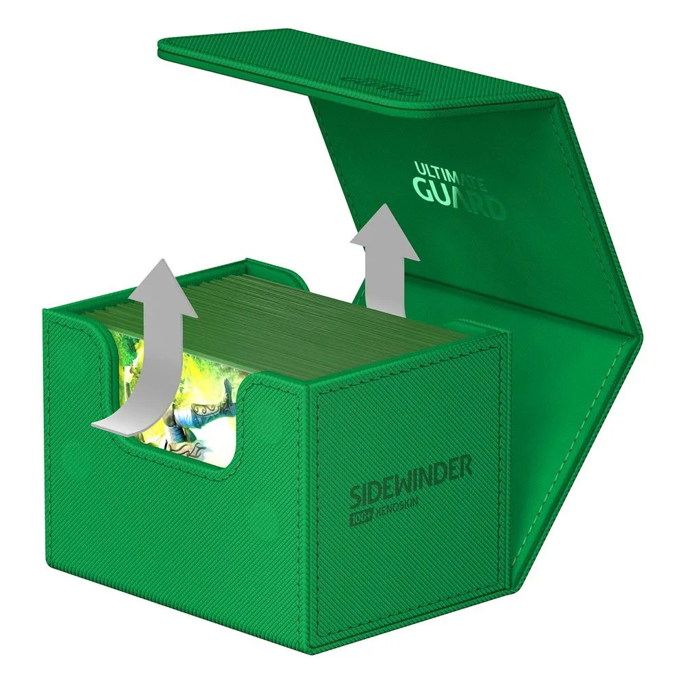 Ultimate Guard Sidewinder 100  XenoSkin Monocolor Green