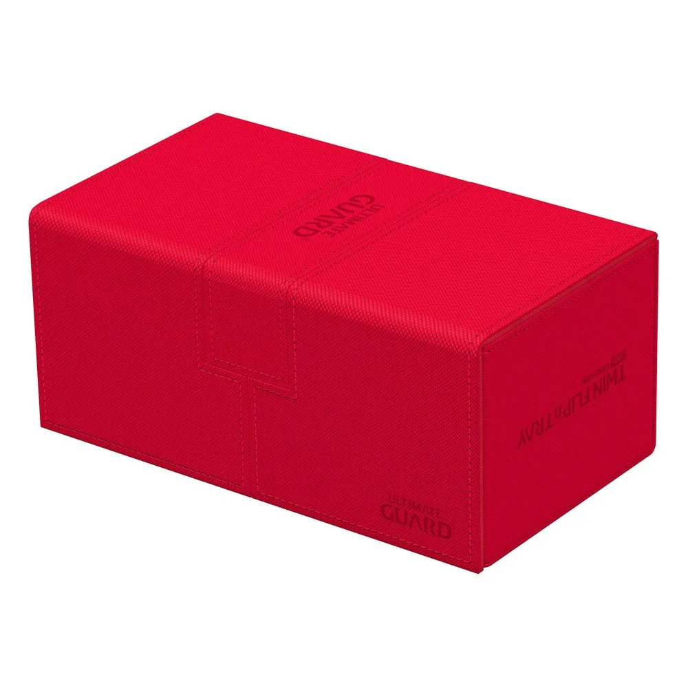 Ultimate Guard Twin Flip`n`Tray 200  XenoSkin Monocolor Red