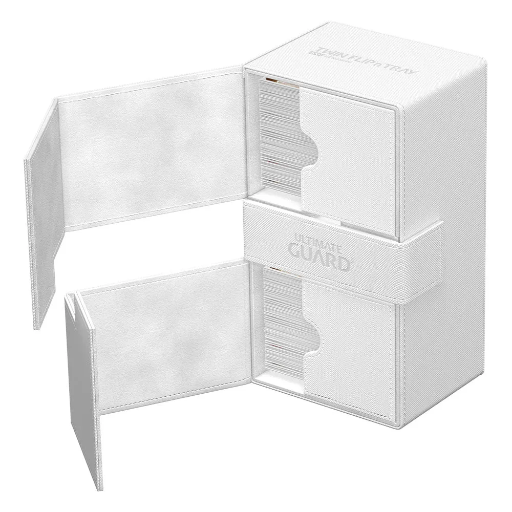 Ultimate Guard Twin Flip`n`Tray 200  XenoSkin Monocolor White