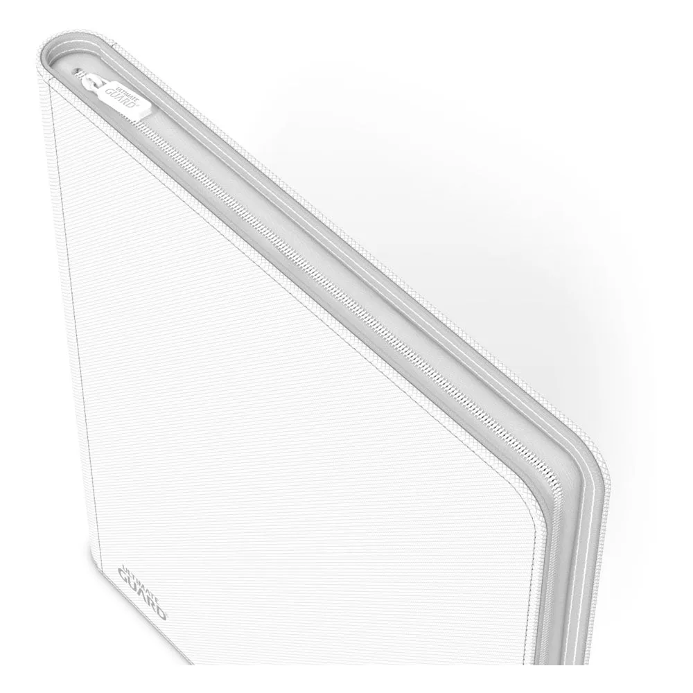 Ultimate Guard Zipfolio 480 - 24-Pocket XenoSkin (Quadrow) - White